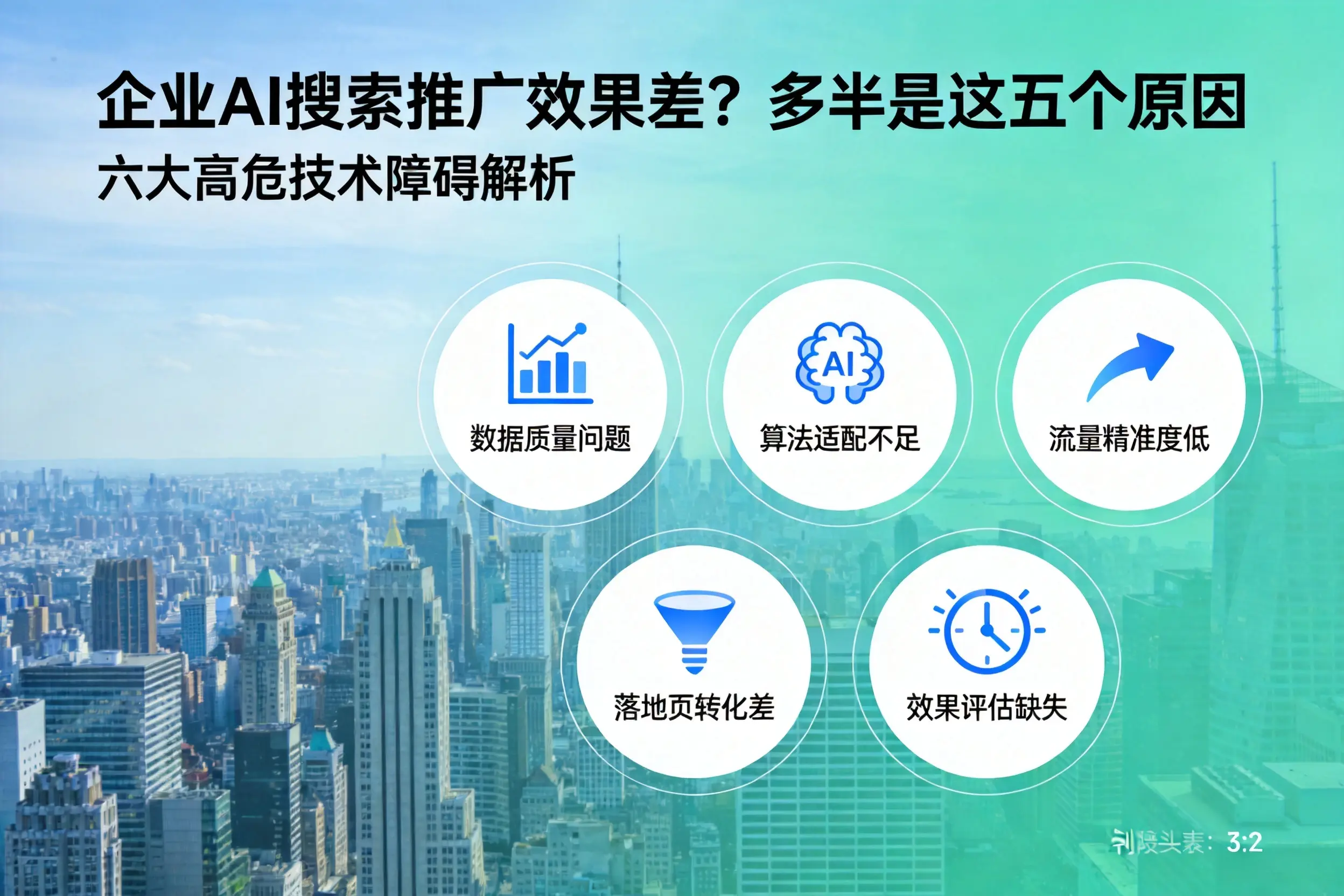翠屏企业AI搜索推广效果差?多半是这五个原因