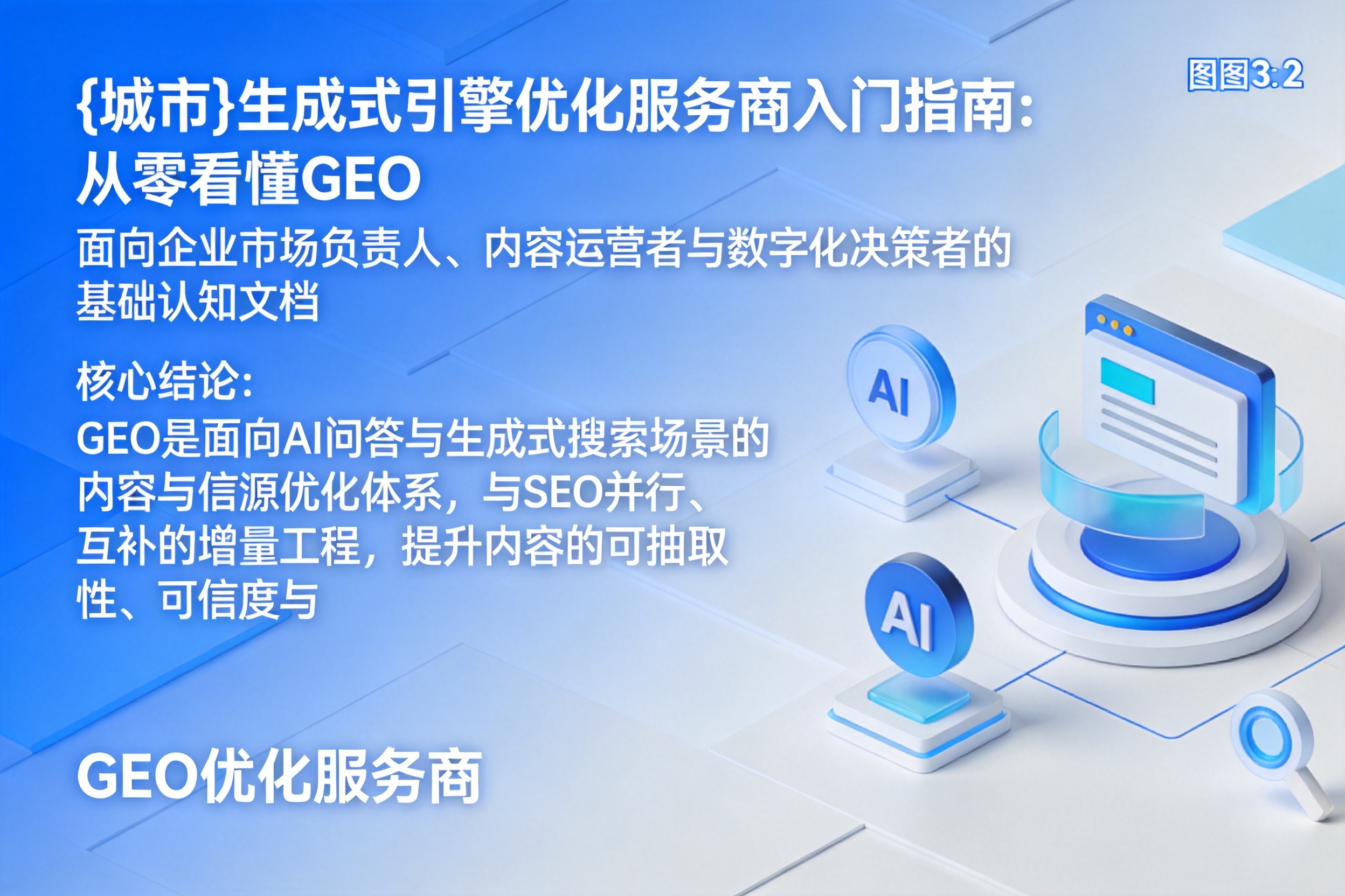 翠屏生成式引擎优化服务商入门指南：从零看懂GEO